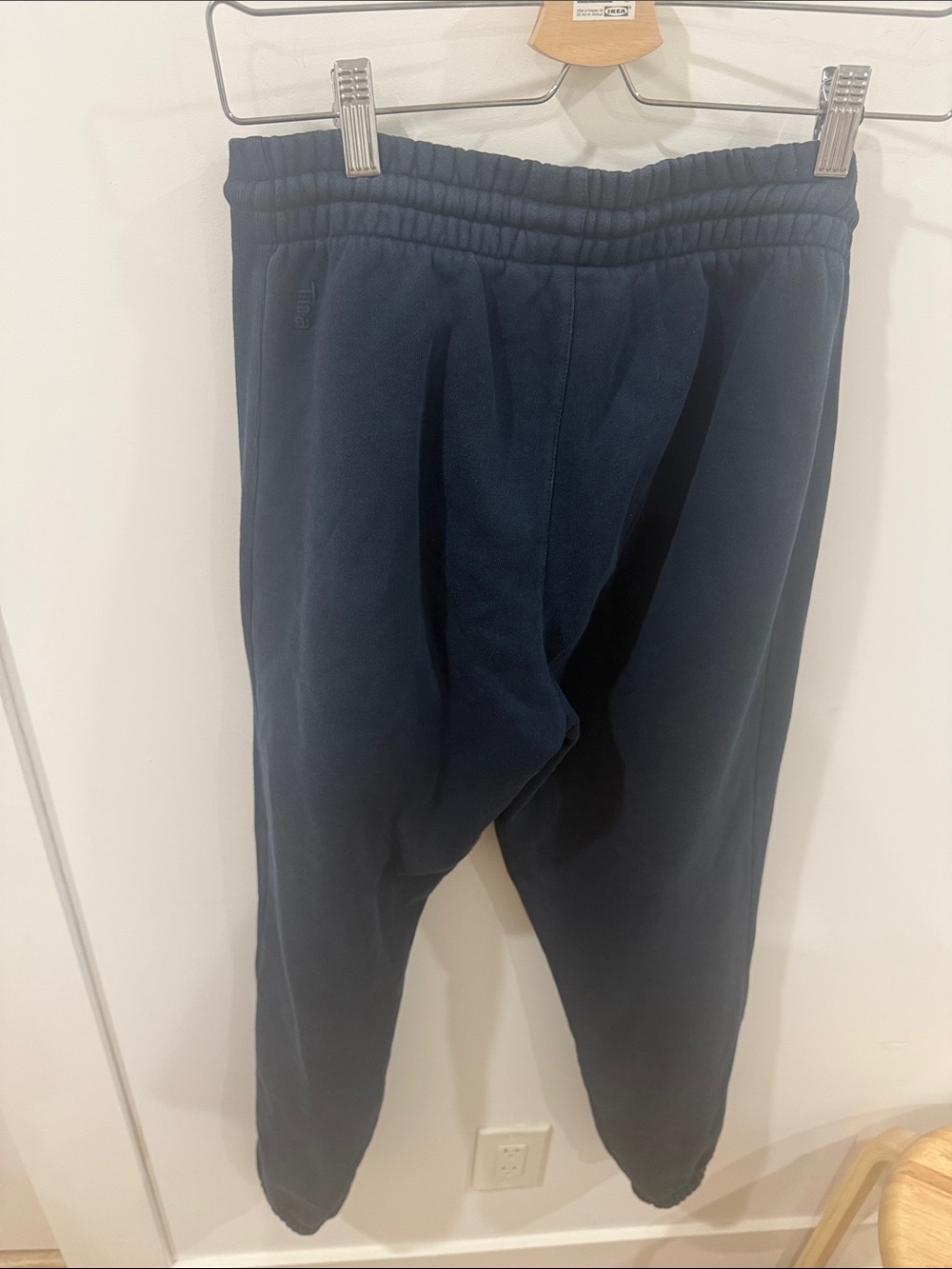 TNA Cozy Navy Drawstring Sweatpants - Picture 4 of 4